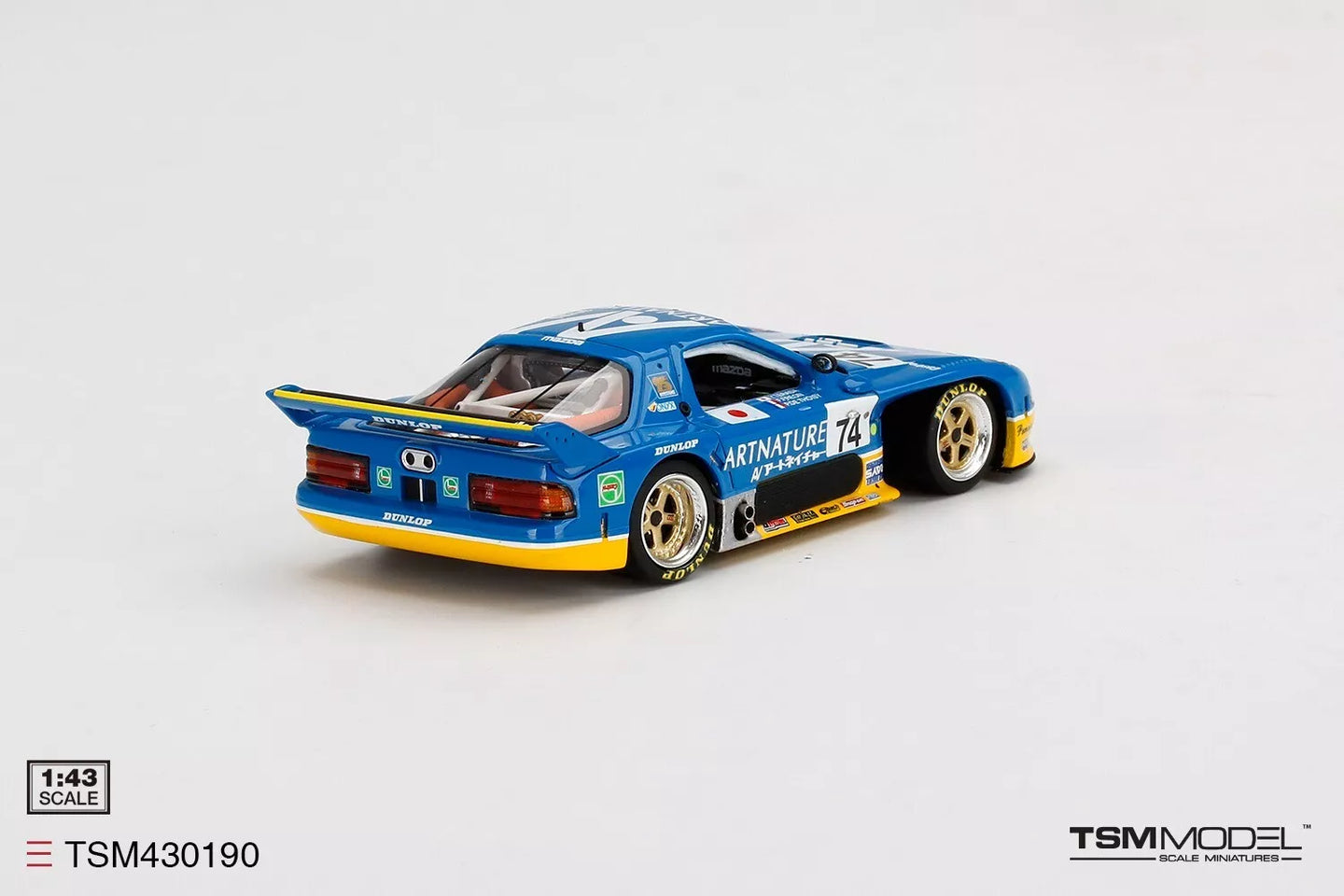 TRUE SCALE MINIATURES MAZDA RX-7 NO.74 TEAM ARNATURE 1994 LE MANS 24HR